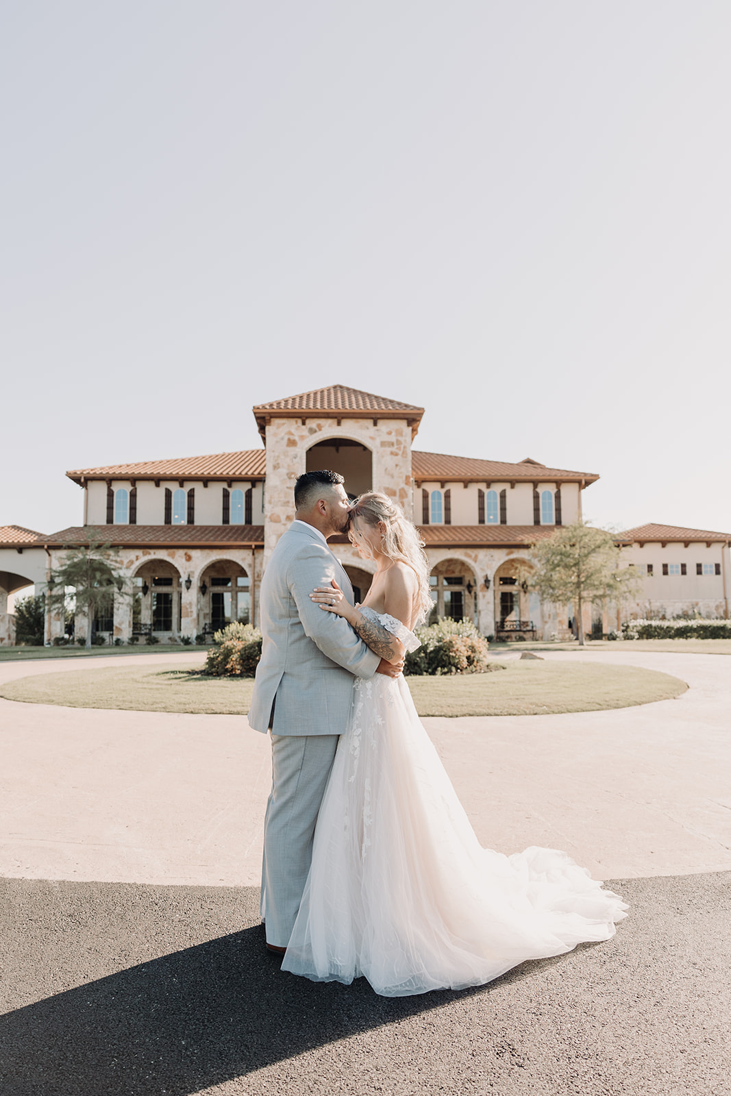 Texas Wedding bridal portraits after ceremony