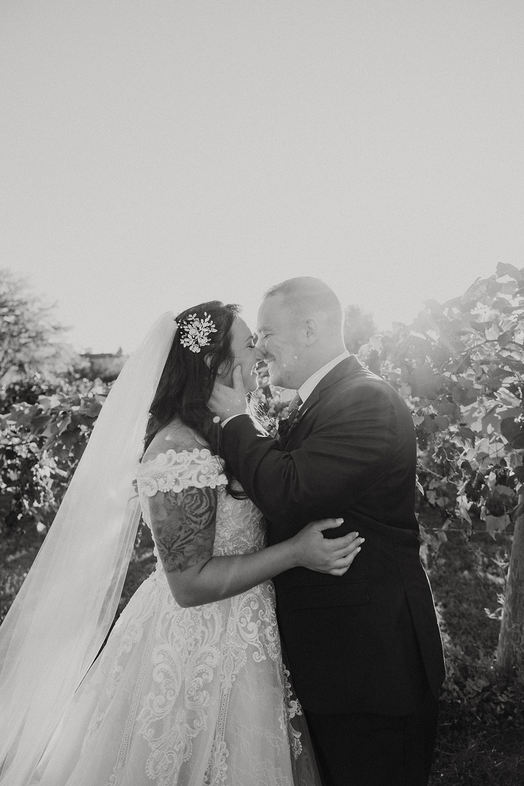 Becker Farms Gasport New York fall wedding portraits.